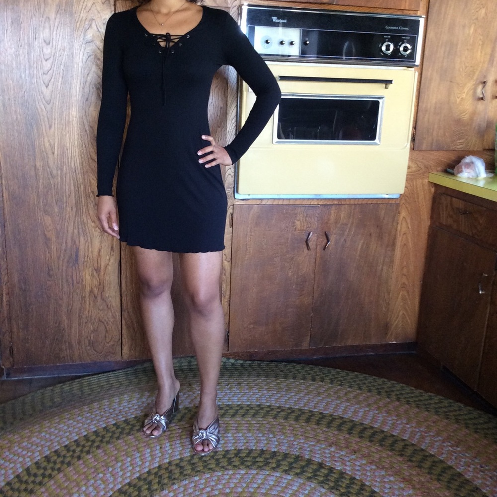 LBD with Tie Neck